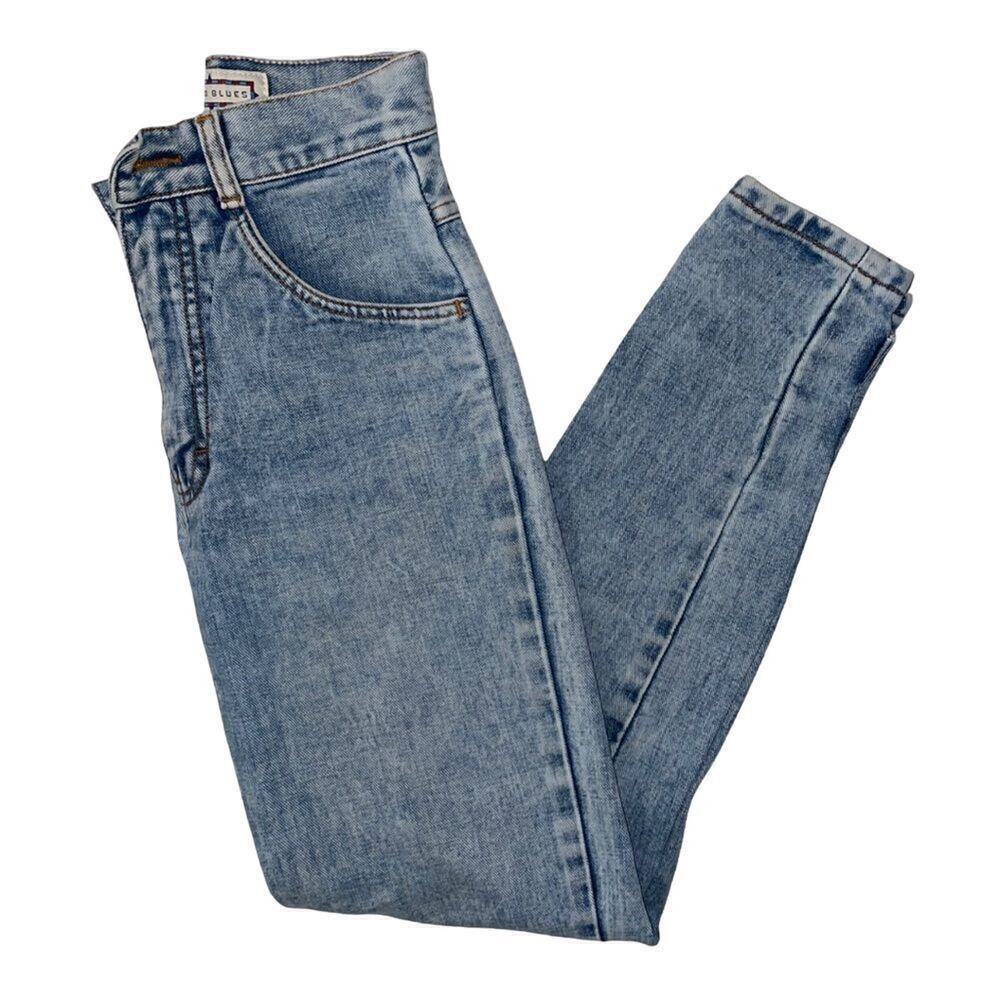Vintage Mixed Blues Acid Wash Jeans Women's 3‎ Denim